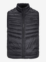 Jack & Jones Černá pánská prošívaná vesta Jack & Jones Sprint