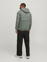 Jack & Jones Zelená pánská prošívaná bunda Jack & Jones