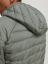 Jack & Jones Zelená pánská prošívaná bunda Jack & Jones