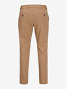 Jack & Jones Hnědé pánské kalhoty Jack & Jones Marco