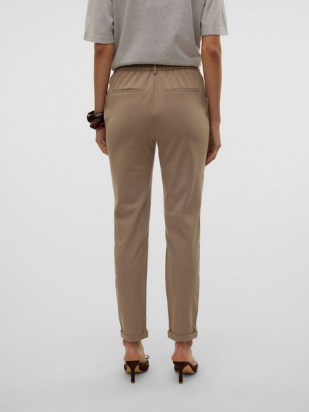 Vero Moda Hnědé dámské kalhoty Vero Moda Maya