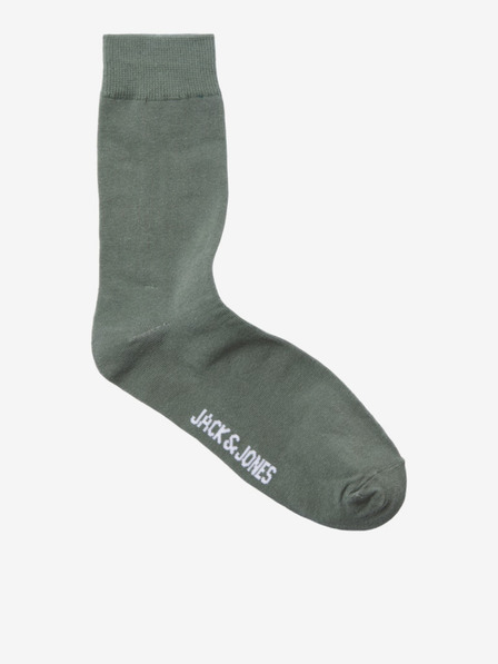 Jack & Jones Sada tří párů pánských ponožek v černé, šedé a zelené barvě Jack & Jones
