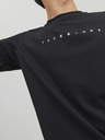 Jack & Jones Černé pánské tričko Jack & Jones Star