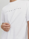 Jack & Jones Bílé pánské tričko Jack & Jones Star