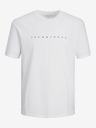 Jack & Jones Bílé pánské tričko Jack & Jones Star