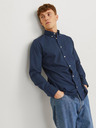 Jack & Jones Tmavě modrá pánská košile Jack & Jones Brook