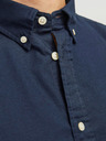 Jack & Jones Tmavě modrá pánská košile Jack & Jones Brook