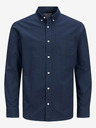 Jack & Jones Tmavě modrá pánská košile Jack & Jones Brook