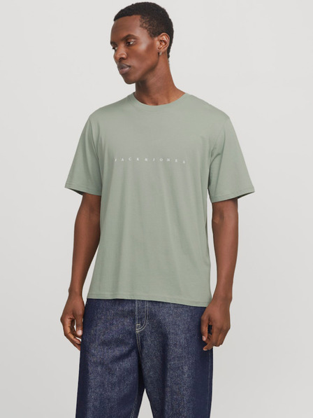 Jack & Jones Světle zelené pánské tričko Jack & Jones Star