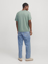 Jack & Jones Zelené pánské tričko Jack & Jones Paulos