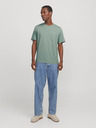 Jack & Jones Zelené pánské tričko Jack & Jones Paulos