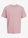 Jack & Jones Růžové pánské tričko Jack & Jones Paulos