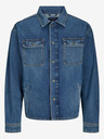 Jack & Jones Modrá pánská džínová košilová bunda Jack & Jones