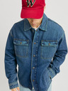 Jack & Jones Modrá pánská džínová košilová bunda Jack & Jones