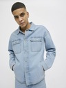 Jack & Jones Světle modrá pánská džínová košilová bunda Jack & Jones Hase