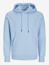 Jack & Jones Světle modrá pánská mikina s kapucí Jack & Jones Paulos
