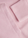 Jack & Jones Růžová pánská mikina s kapucí Jack & Jones Paulos