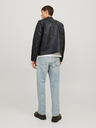 Jack & Jones Černá pánská koženková bunda Jack & Jones Dylan