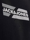 Jack & Jones Černé pánské tričko Jack & Jones Corp