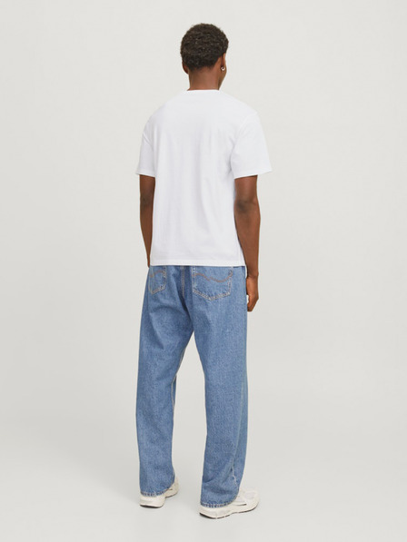 Jack & Jones Bílé pánské tričko Jack & Jones Corp