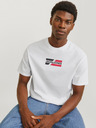 Jack & Jones Bílé pánské tričko Jack & Jones Corp