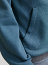 Jack & Jones Modrá pánská mikina s kapucí Jack & Jones Corp