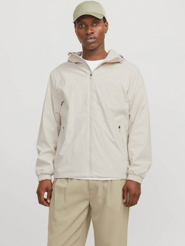 Jack & Jones Krémová pánská bunda Jack & Jones Urban