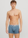Jack & Jones Sada tří pánských boxerek v modré, šedé a černé barvě Jack & Jones