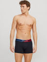 Jack & Jones Sada tří pánských boxerek v modré, šedé a černé barvě Jack & Jones