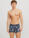 Jack & Jones Sada tří pánských boxerek v modré, zelené a černé barvě Jack & Jones