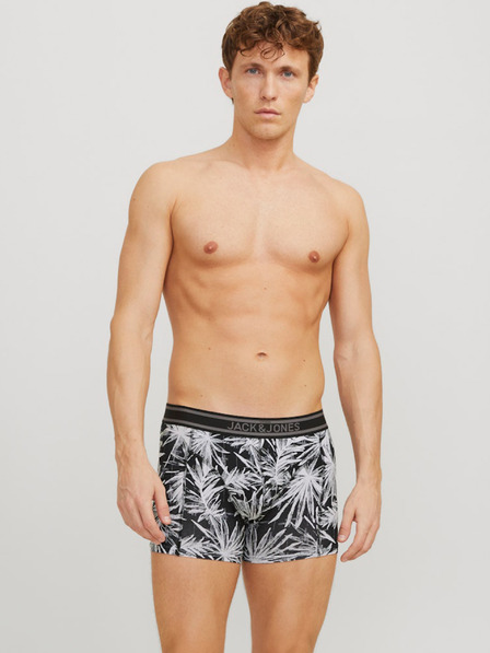 Jack & Jones Sada tří pánských boxerek v černé a modré barvě Jack & Jones