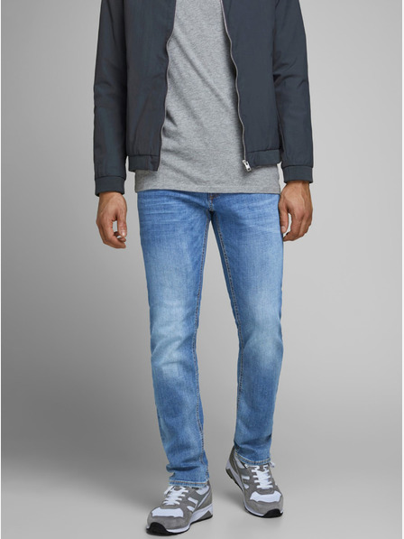 Jack & Jones Světle modré slim fit džíny Jack & Jones Tim