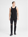 Jack & Jones Sada dvou černých basic tílek Jack & Jones