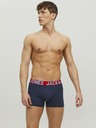 Jack & Jones Sada tří boxerek v černé, modré a šedé barvě Jack & Jones