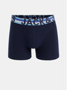 Jack & Jones Sada tří boxerek v černé a tmavě modré barvě s potiskem Jack & Jones