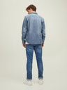 Jack & Jones Modrá pánská džínová slim fit košile Jack & Jones Heridan