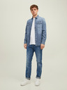 Jack & Jones Modrá pánská džínová slim fit košile Jack & Jones Heridan
