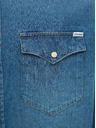 Jack & Jones Modrá pánská džínová slim fit košile Jack & Jones Heridan