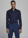 Jack & Jones Tmavě modrá slim fit košile Jack & Jones Parma