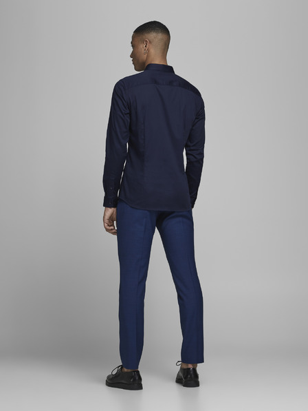 Jack & Jones Tmavě modrá slim fit košile Jack & Jones Parma