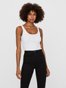 Vero Moda Bílé basic tílko VERO MODA Maxi