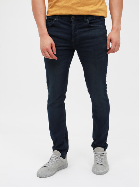 ONLY & SONS Tmavě modré slim fit džíny ONLY & SONS Loom
