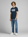 Jack & Jones Tmavě modré tričko Jack & Jones Corp