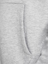 Jack & Jones Světle šedá vzorovaná mikina s kapucí Jack & Jones Corp