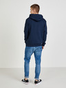 Jack & Jones Tmavě modrá mikina s kapucí Jack & Jones