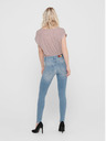 ONLY Modré skinny fit zkrácené džíny ONLY Blush
