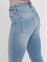 ONLY Modré skinny fit zkrácené džíny ONLY Blush