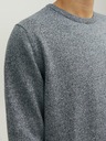 Jack & Jones Tmavě modrý žíhaný basic svetr Jack & Jones Basic