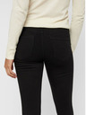 Vero Moda Černé slim fit džíny VERO MODA Tanya