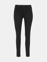 Vero Moda Černé slim fit džíny VERO MODA Tanya